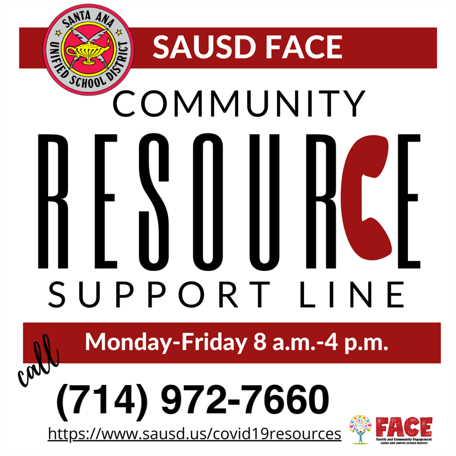 FACE Community Resource Line 